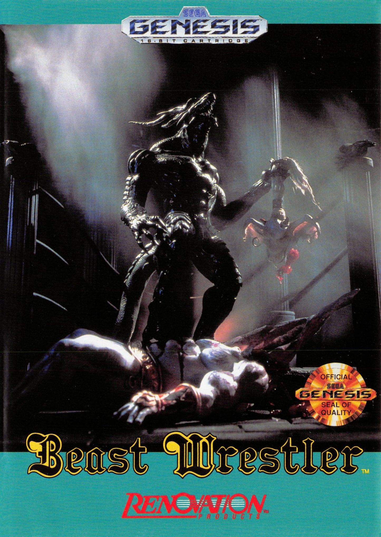 Beast Wrestler - Sega Genesis (Renewed)
