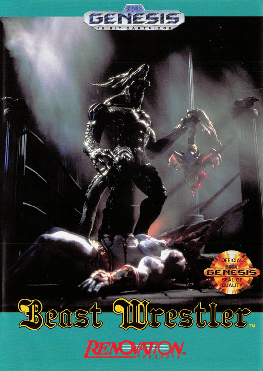 Beast Wrestler - Sega Genesis (Renewed)