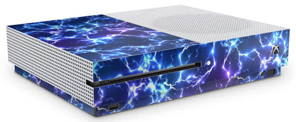 giZmoZ n gadgetZ Xbox One S Electric Storm Full Wrap Skin Vinyl Sticker - GNG-XBS-ELEC-SKINS