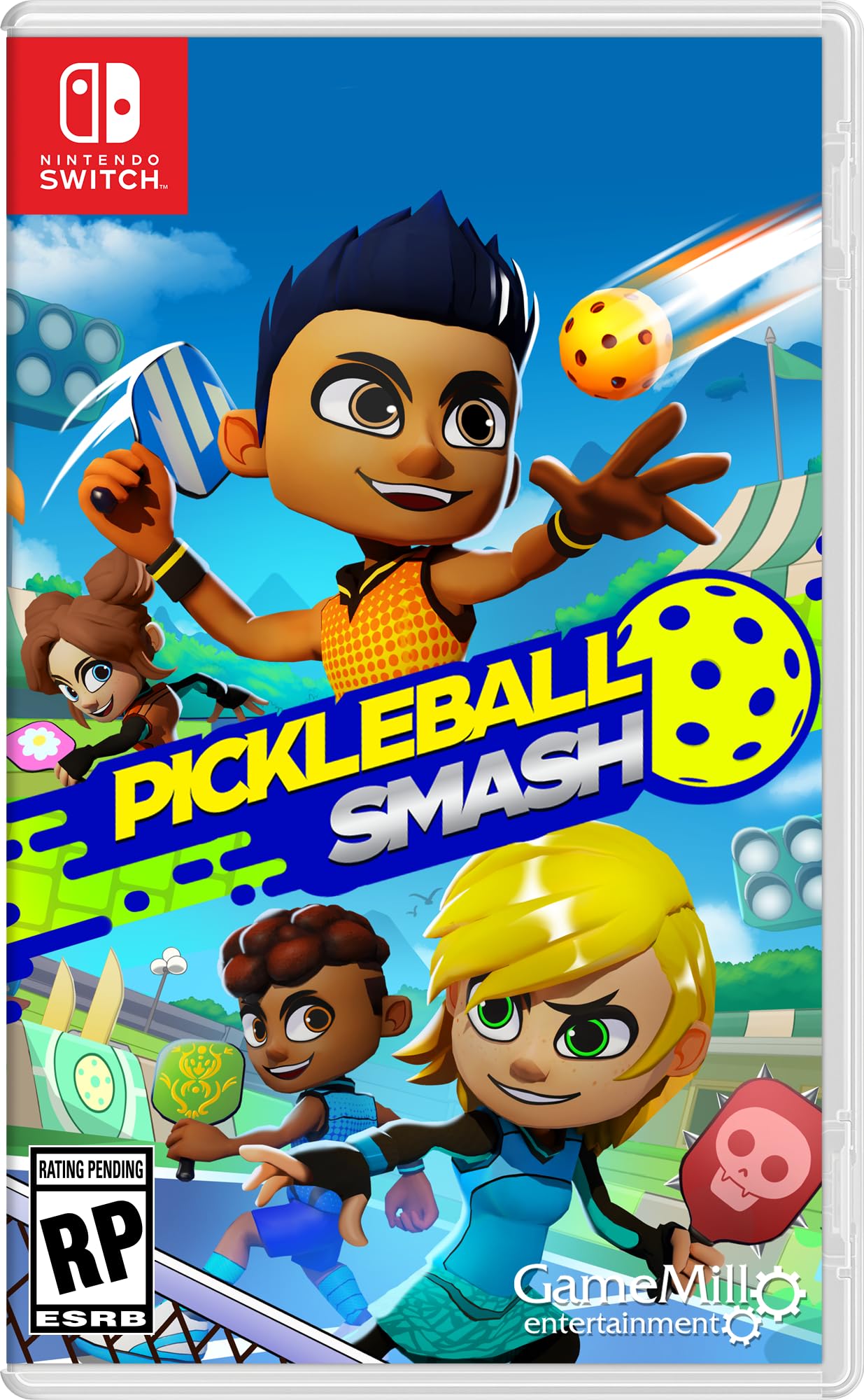 Game Mill Pickleball: Smash - Nintendo Switch Game, Model SLTG66085SWI