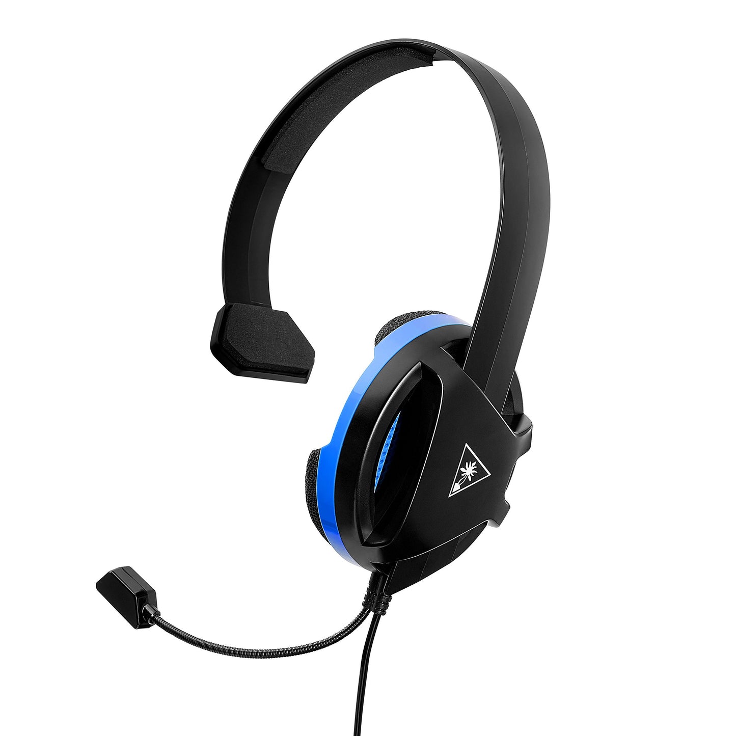 Turtle Beach Recon Chat PlayStation Headset - PS5  PS4  Xbox Series X  Xbox Series S  Xbox One  Mobile & PC with 3.5mm - Glasses Friendly  High-Sensitivity Mic  Black/Blue