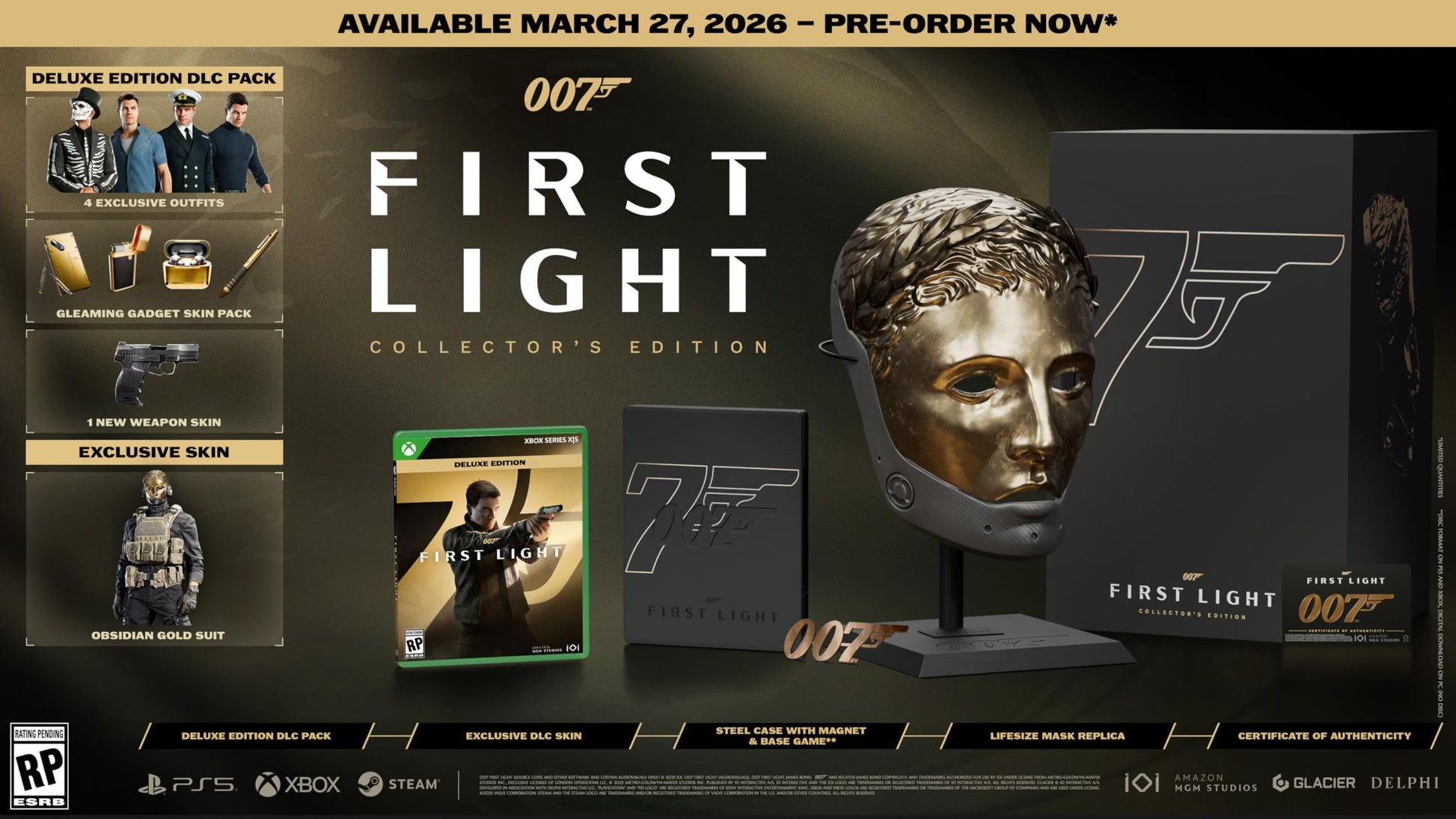 007 First Light - Collectors Edition - Xbox Series X