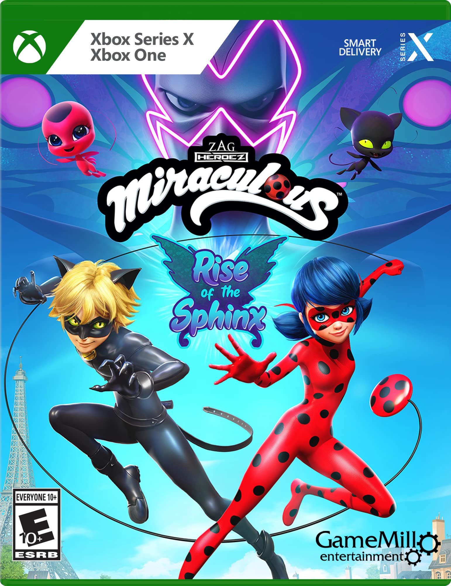 Game Mill Miraculous: Rise of the Sphinx - Xbox Series X Game, Model GMML66016XB1
