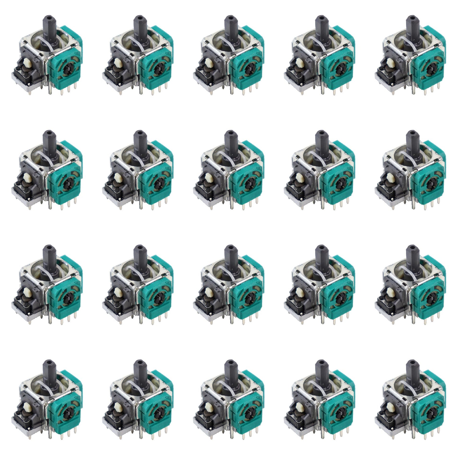 SOSS GAMING Genuine Analog Joysticks Repair Kit for Xbox One - Fixes Stick Drift  Broken  and Loose Joysticks on Regular  S  X and Elite Series 1 Controllers (20 Pack)
