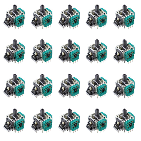 SOSS GAMING Genuine Analog Joysticks Repair Kit for Xbox One - Fixes Stick Drift  Broken  and Loose Joysticks on Regular  S  X and Elite Series 1 Controllers (20 Pack)