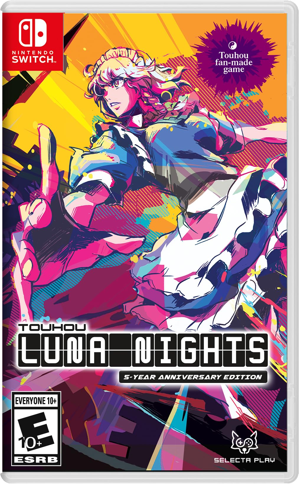 SELECTA PLAY Touhou Luna Nights for Nintendo Switch - Engaging Action Adventure Game