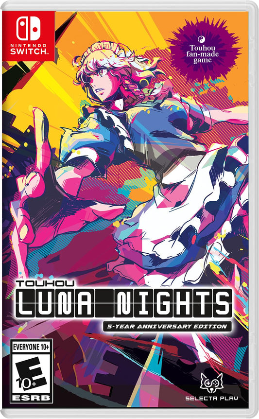 SELECTA PLAY Touhou Luna Nights for Nintendo Switch - Engaging Action Adventure Game