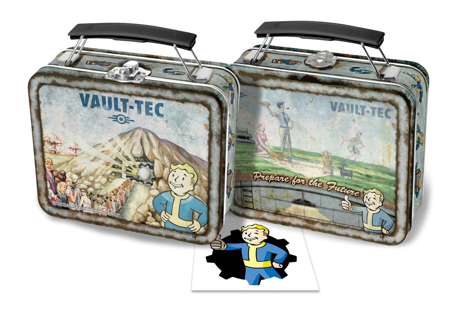 FanWraps Mystery Mini Series 1 Tote - Random Design, Multi-Color, ROV-BETH, Fallout & Skyrim Tin Lunchbox