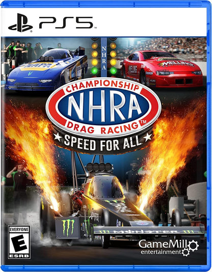Game Mill NHRA: Speed for All - PlayStation 5 Racing Game, Model GMML100891PS5