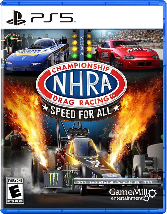 Game Mill NHRA: Speed for All - PlayStation 5 Racing Game, Model GMML100891PS5