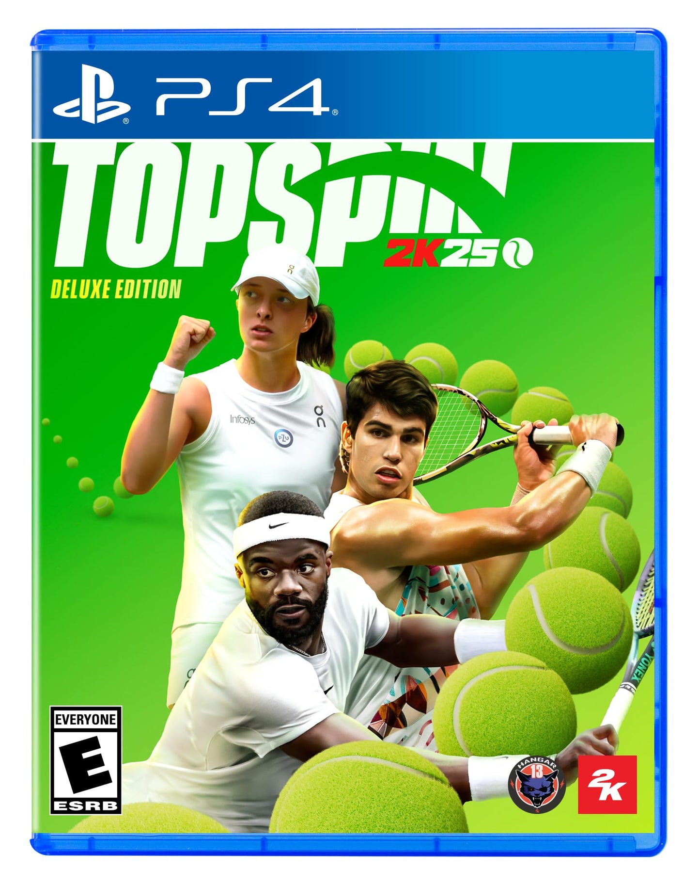 2K Top Spin 2K25 Deluxe Edition - PlayStation 4 Game, Model 315245, Exciting Sports Action