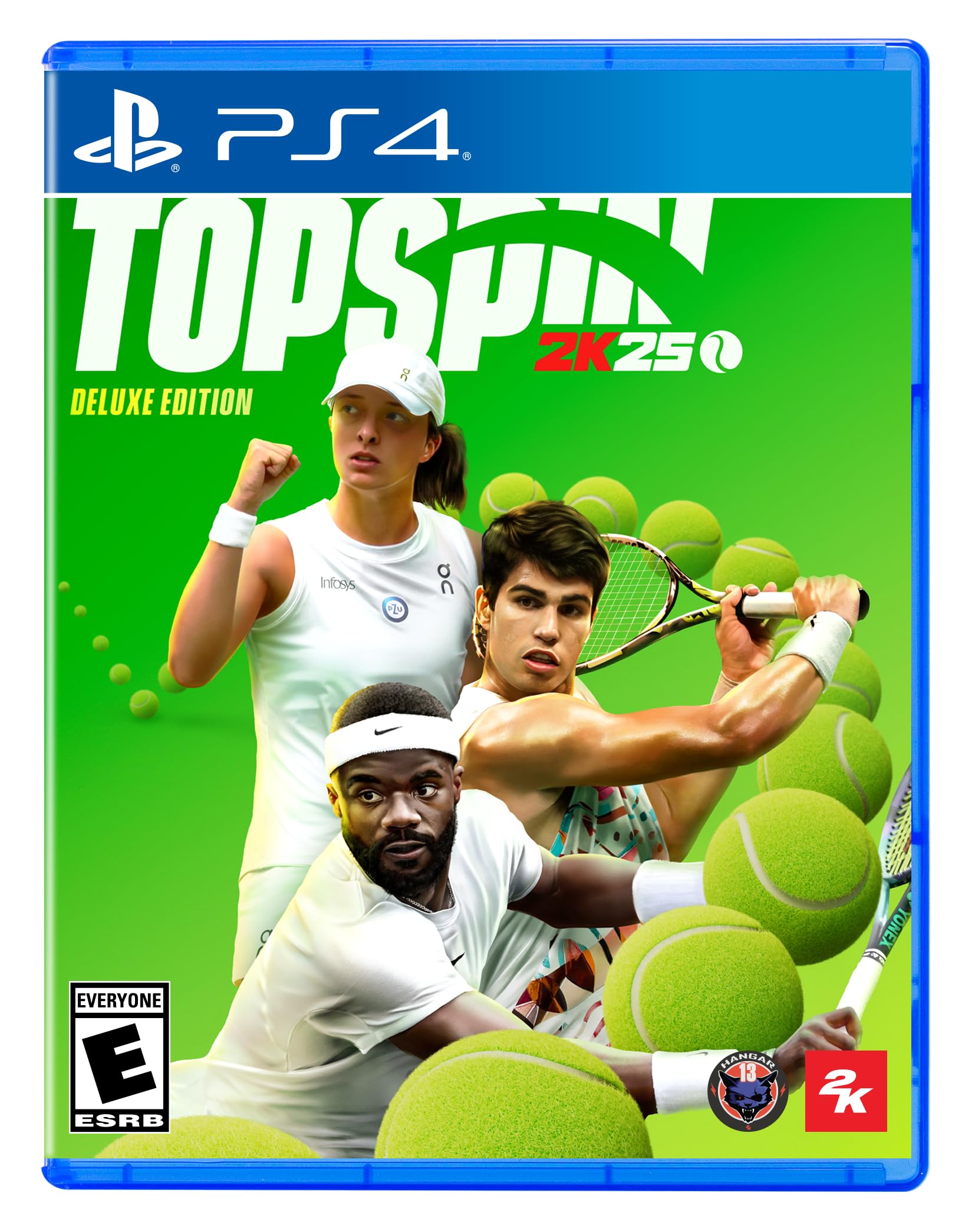 2K Top Spin 2K25 Deluxe Edition - PlayStation 4 Game, Model 315245, Exciting Sports Action
