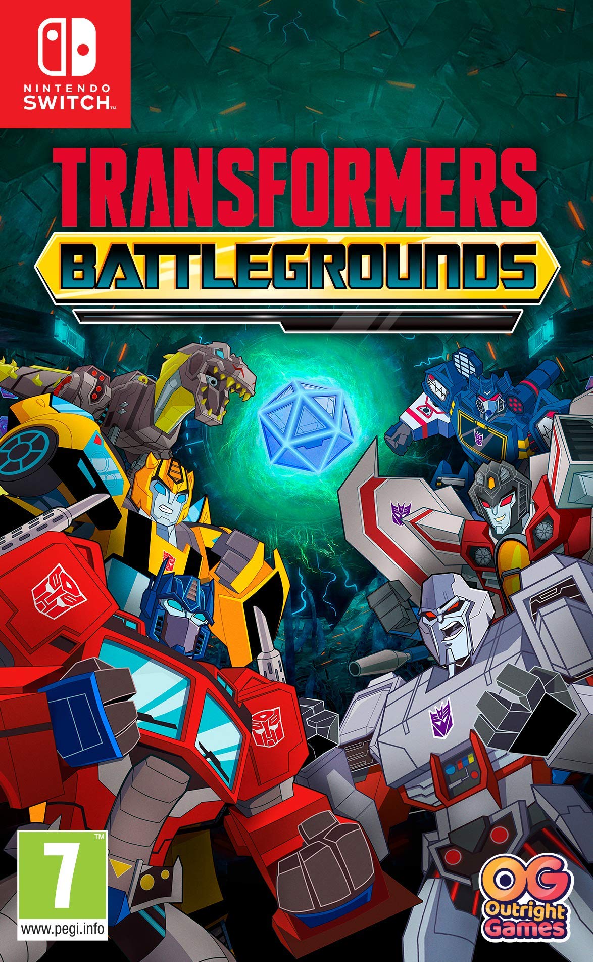 BANDAI NAMCO Transformers Battlegrounds - Nintendo Switch Game (Model 114191)