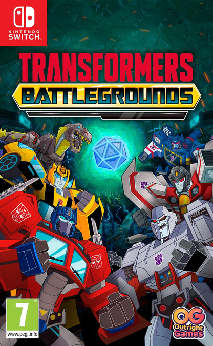 BANDAI NAMCO Transformers Battlegrounds - Nintendo Switch Game (Model 114191)