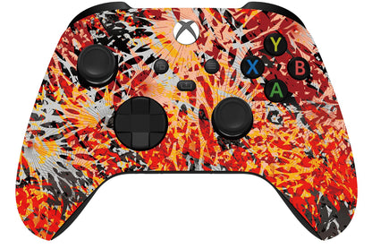 Custom Controllerzz Wireless Controller for Xbox Series X/S & One - Soft Touch Feel, X/S Solar Flare