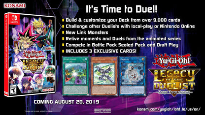 Konami Yu-Gi-Oh! Legacy of The Duelist for Nintendo Switch - Multi Color, Model KONLODNS