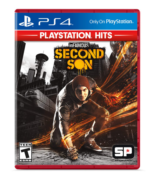 PlayStation Infamous Second Son Hits - PS4 Game, Model 3003547, Action Adventure