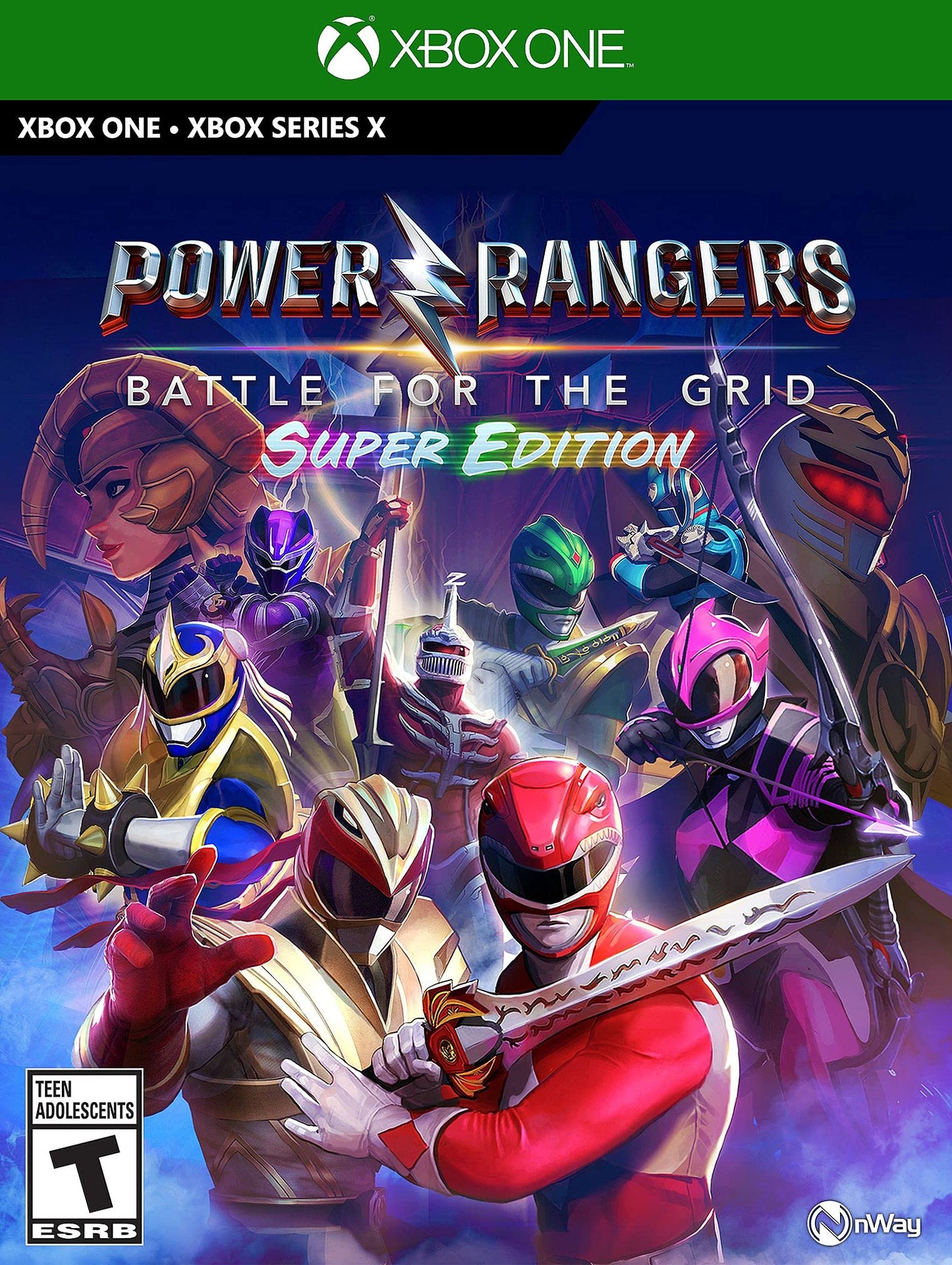 Maximum Entertainment Power Rangers: Battle for the Grid Super Edition - Xbox One, Multi-Colored, Model 351713