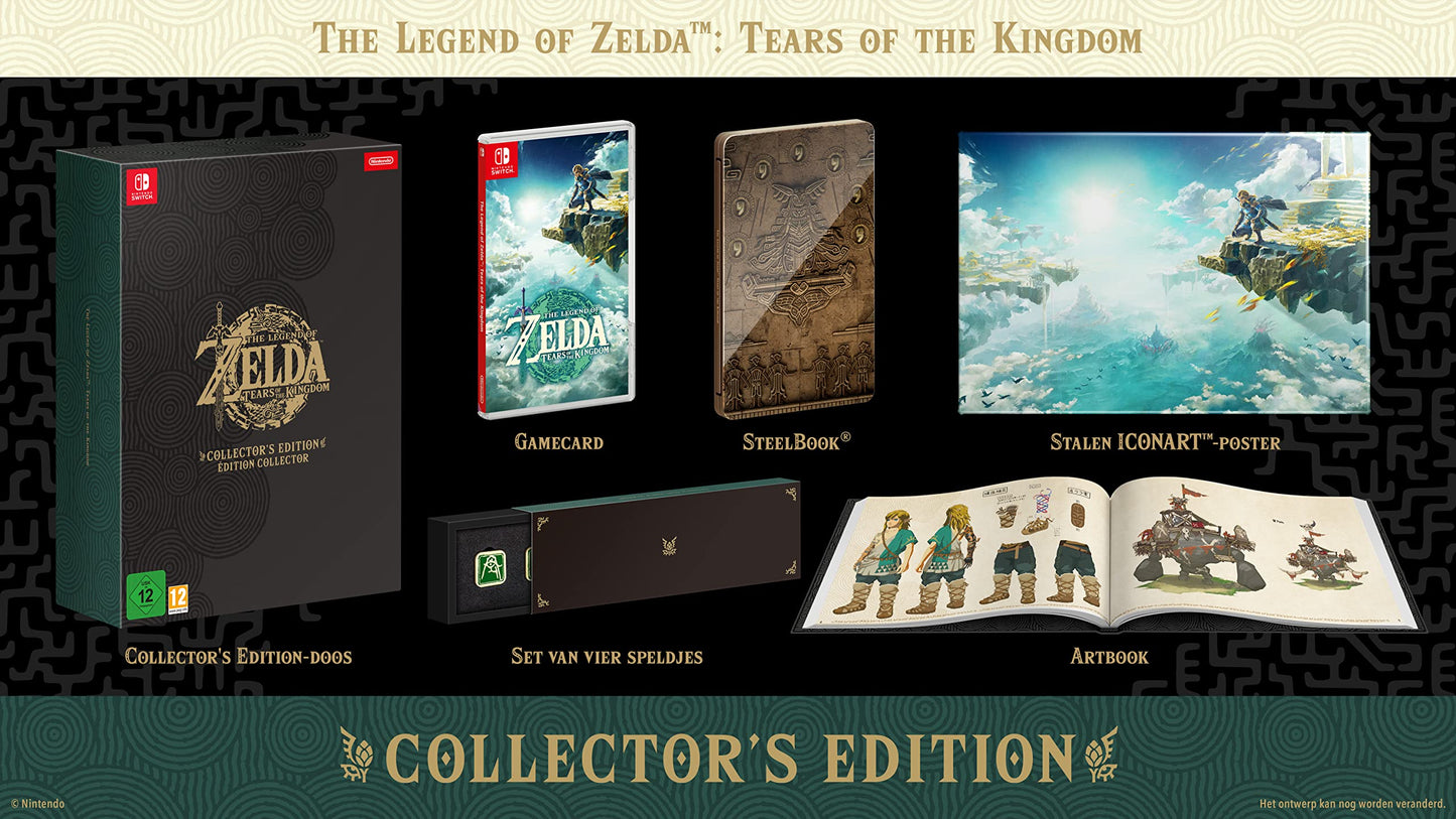 Nintendo The Legend of Zelda: Tears of the Kingdom Collector's Edition - Nintendo Switch (Non-US Version) Model 1220337