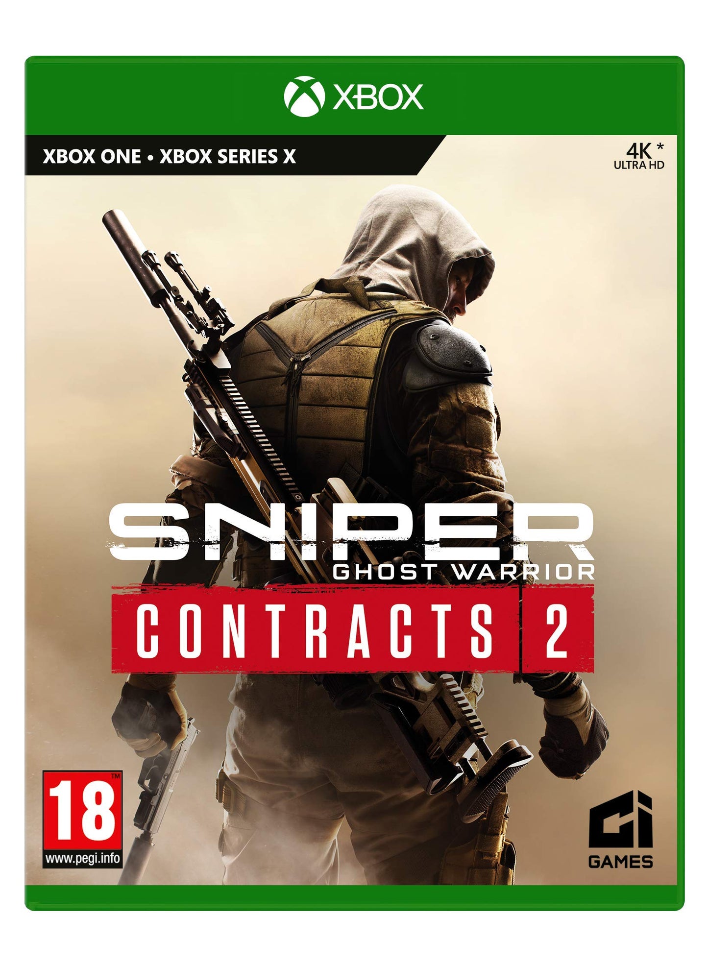 CI Games Sniper Ghost Warrior Contracts 2 - Xbox Series X, Model 195765, Tactical Shooter Game