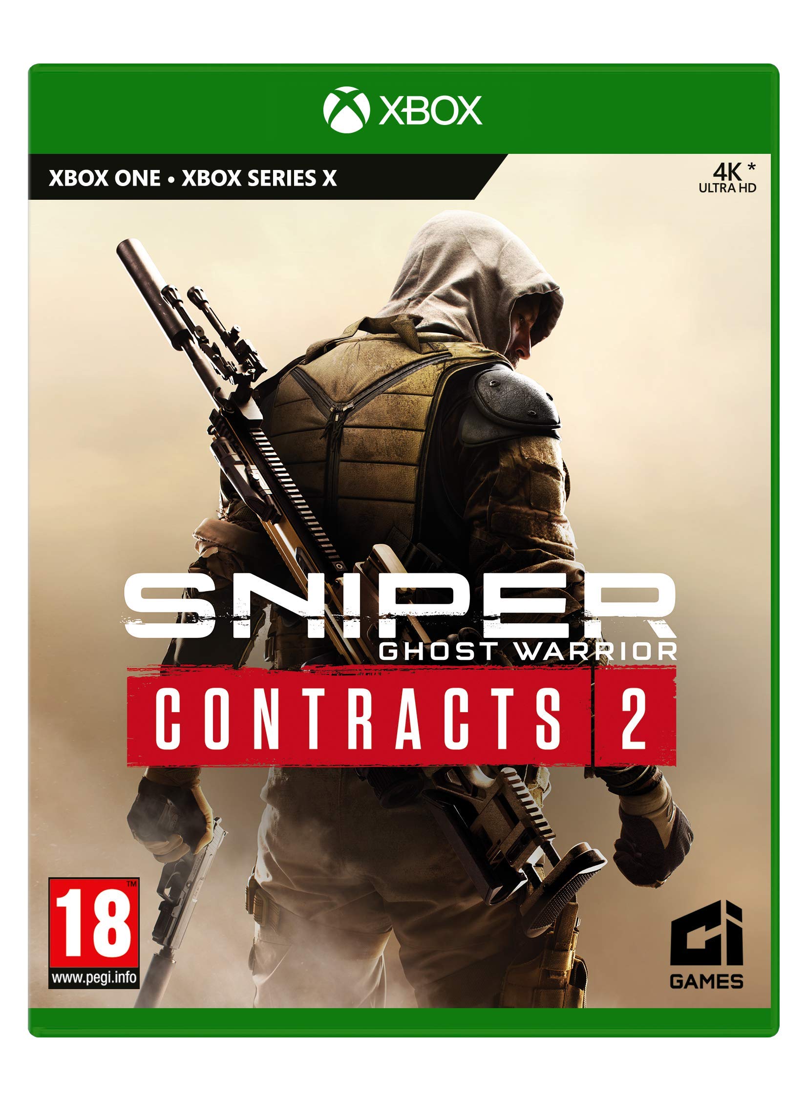 CI Games Sniper Ghost Warrior Contracts 2 - Xbox Series X, Model 195765, Tactical Shooter Game