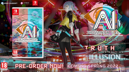 Numskull Games AI: The Somnium Files: nirvanA Initiative - Nintendo Switch Game, Model 5056280436041, Misc Color