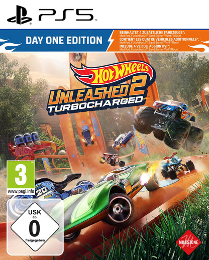 Milestone Hot Wheels Unleashed 2: Turbocharged Day 1 Edition - Black, Model 8057168507928