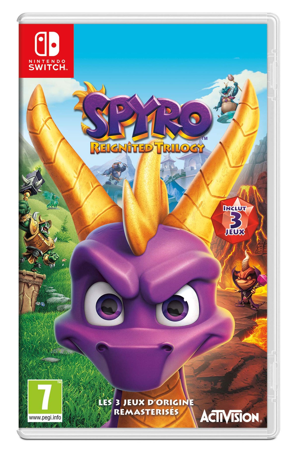 Spyro Reignited Trilogy Imported Region Free English - Nintendo Switch