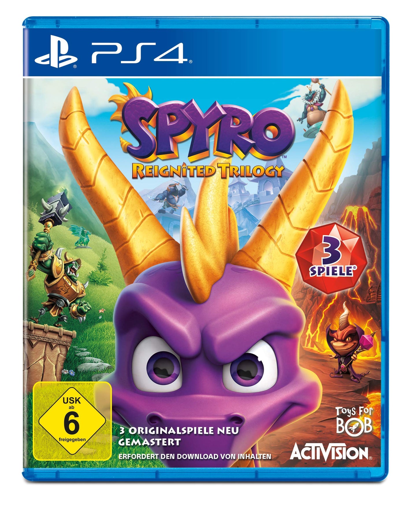 ACTIVISION Spyro Reignited Trilogy - PlayStation 4 Game, Model 88237GM