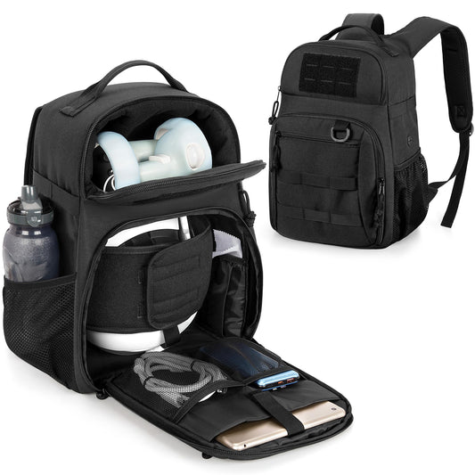 PGmoon Travel Carry Case Compatible with Oculus Meta Quest 2/Quest 3/Quest 3S/VR Elite Strap  Protective Carrying Case Bag with Plenty of Pockets for Controllers & Accessories (Patent Design)
