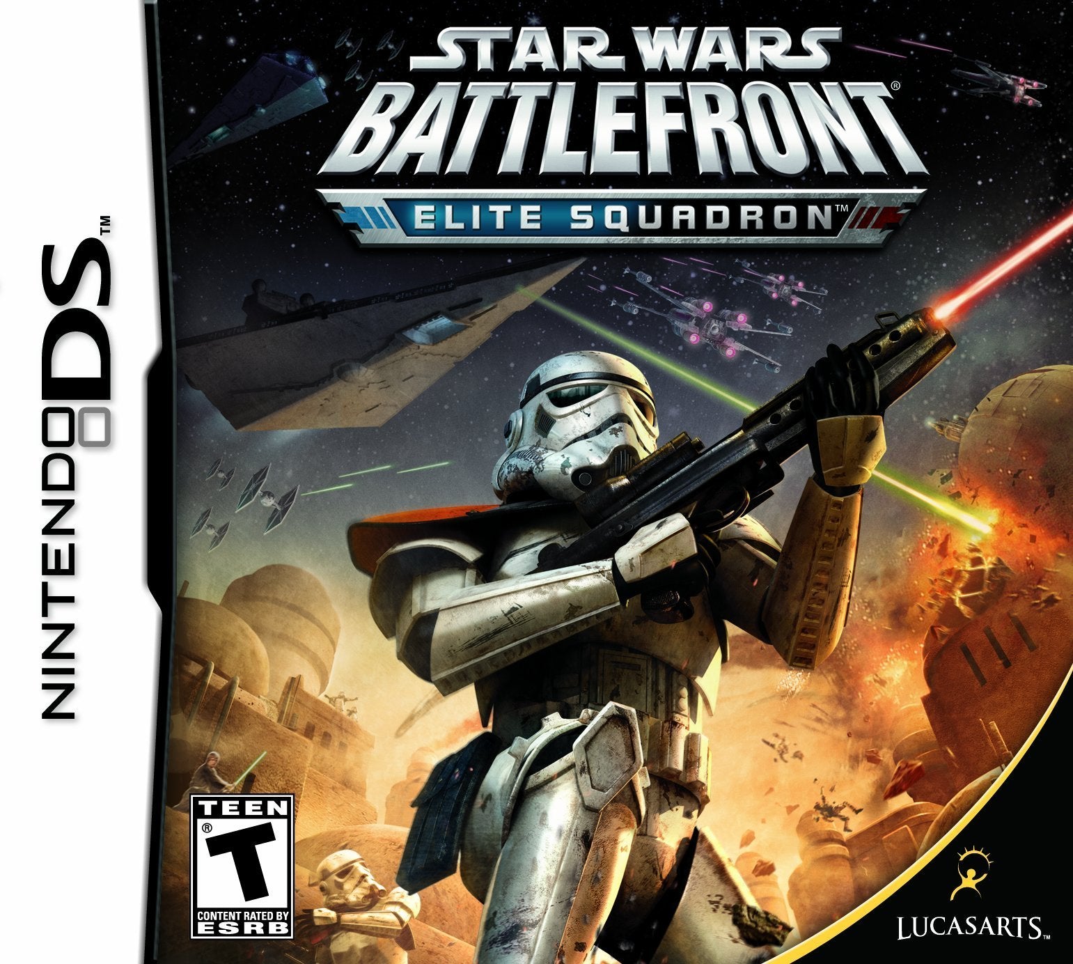 Star Wars adventure themefront: fine design Squadron - Nintendo DS