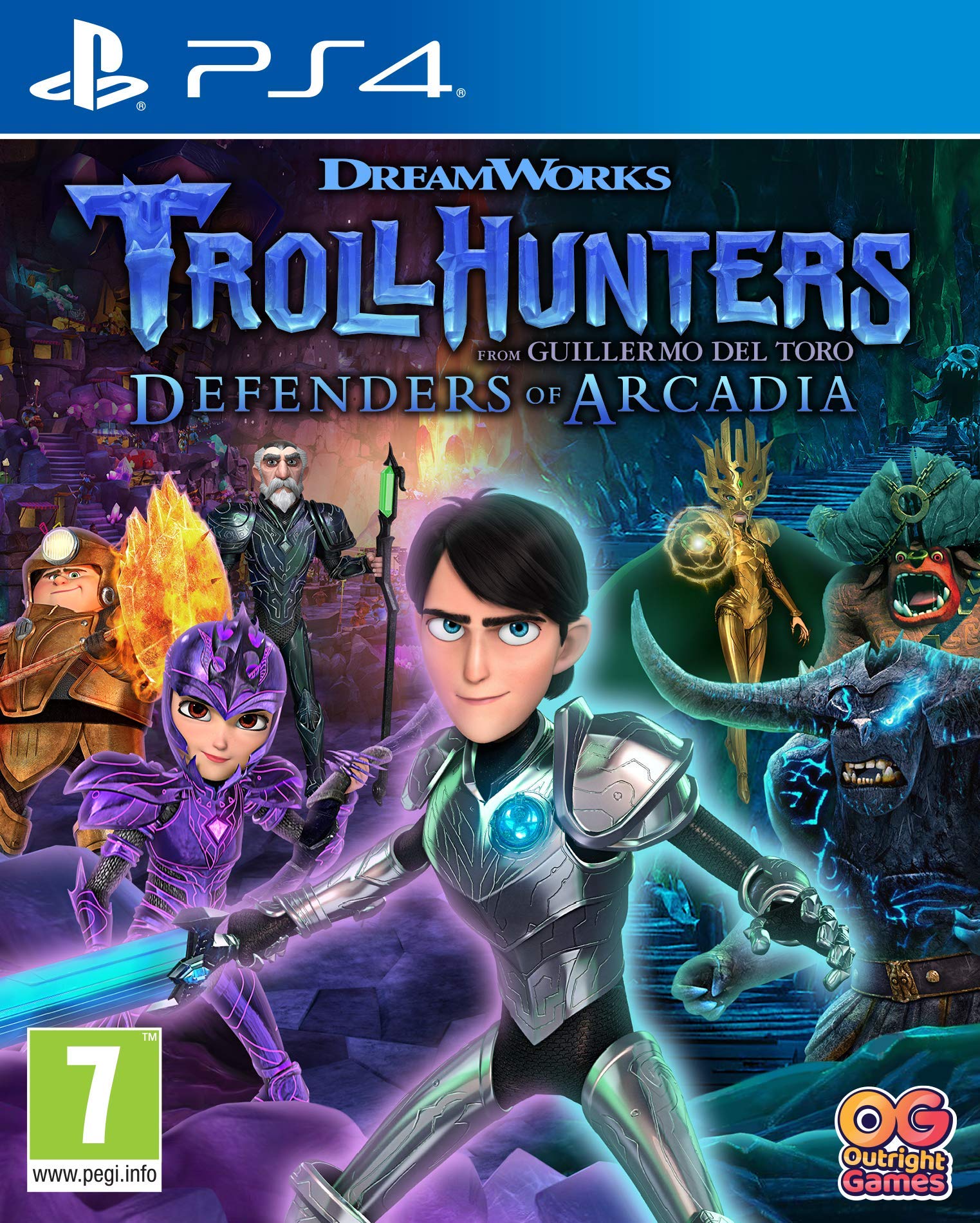 BANDAI NAMCO Entertainment Troll Hunters Defenders Of Arcadia PS4 Game - Action Adventure, Model 114151