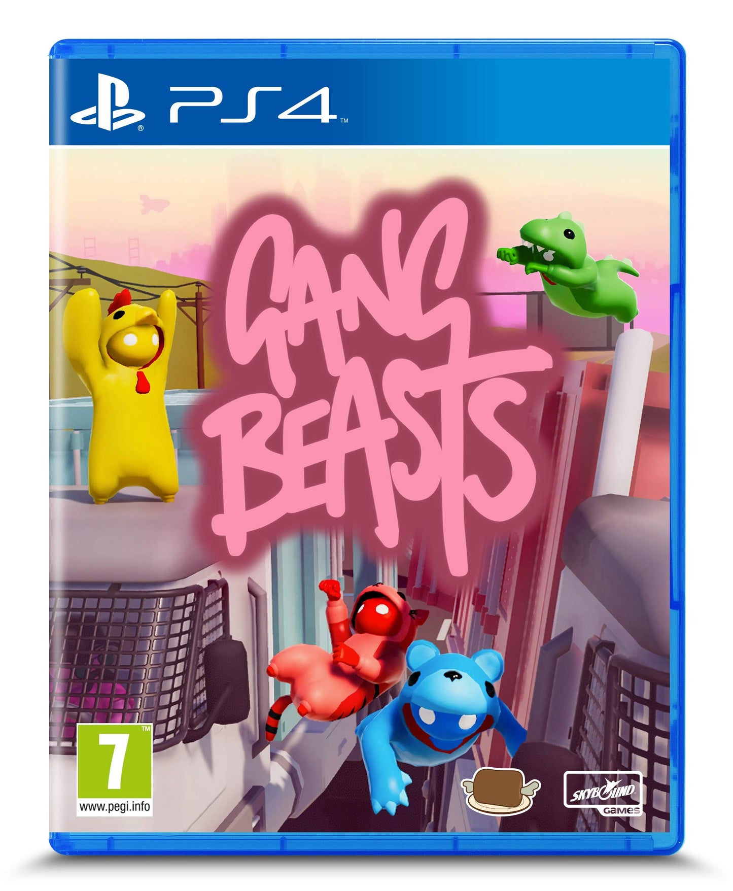 Skybound Games Gang Beasts for PS4 - Fun Multiplayer Action Game, Model: 0811949031488