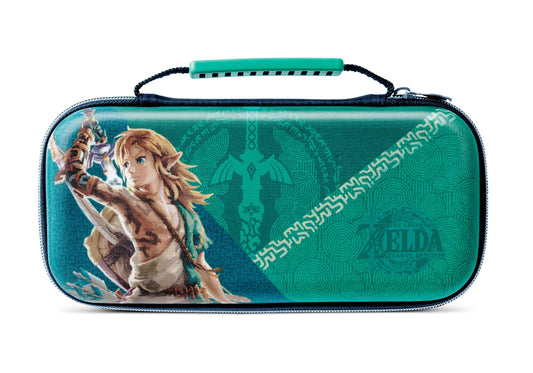 PowerA Protection Case for Nintendo Switch OLED - Archaic Link, Medium Size, Officially Licensed Gaming Console Case