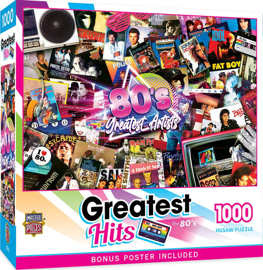 Greatest Hits - 80s 1000pc Puzzle