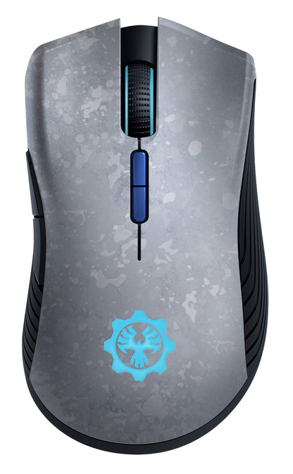 Razer Mamba Wireless Gaming Mouse - 16,000 DPI, Chroma RGB, 7 Buttons, Up to 50 Hr Battery Life, Gears of War 5 Edition, Grey/Black