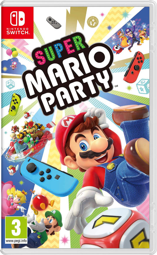 Nintendo Super Mario Party for Nintendo Switch - European Version - Model MAIN-37211 - Alloy Steel