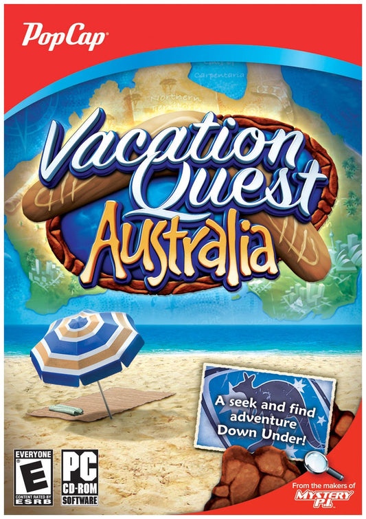 PopCap Vacation Quest: Australia PC Game - Model 1202-2694