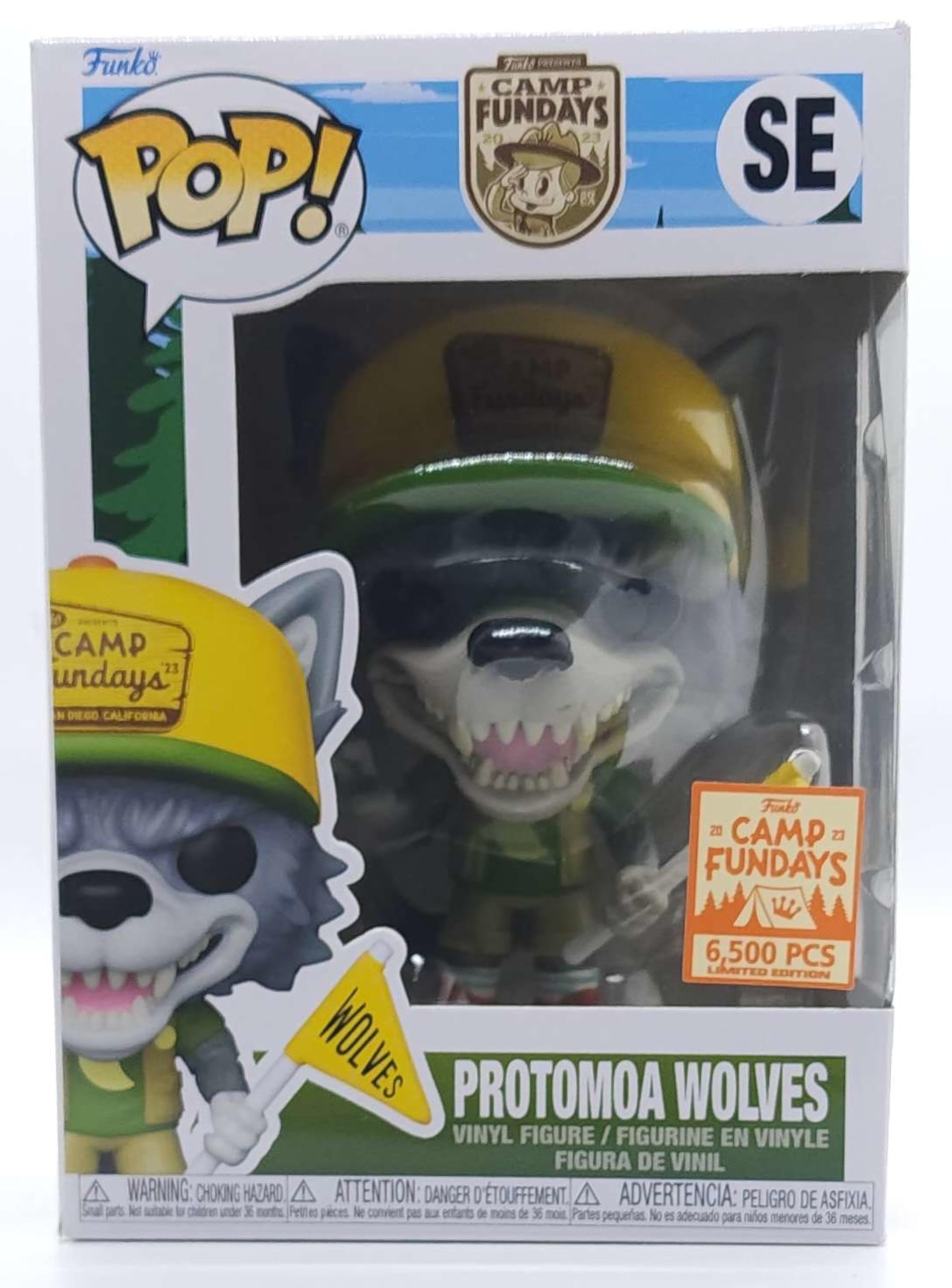 Funko Pop! Camp Fundays 2023 Protomoa Wolves Limited Edition 6500 - SE Model