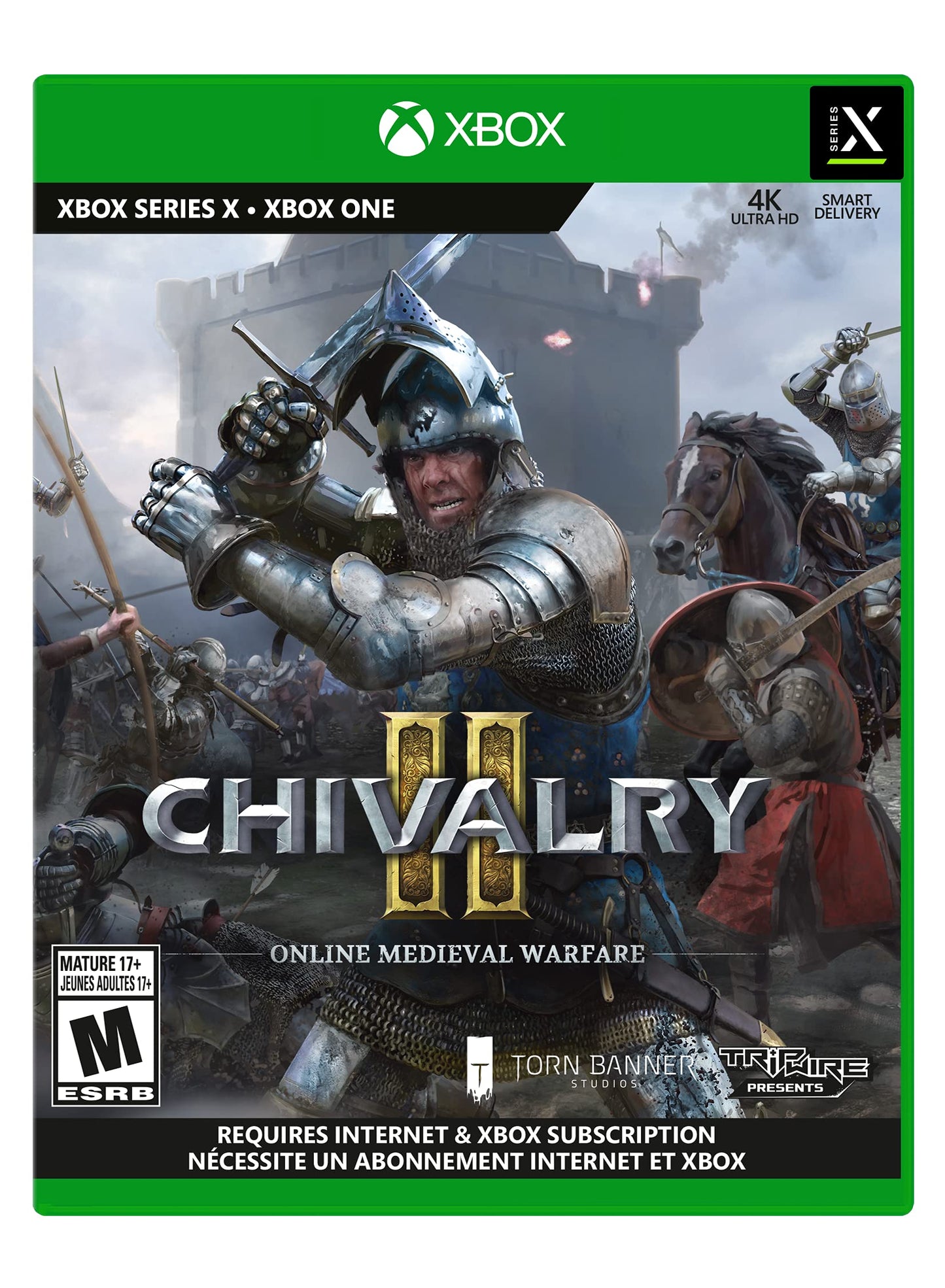 Deep Silver Chivalry 2 - Xbox One Game, Model 18293, Action RPG, Multiplayer Experience