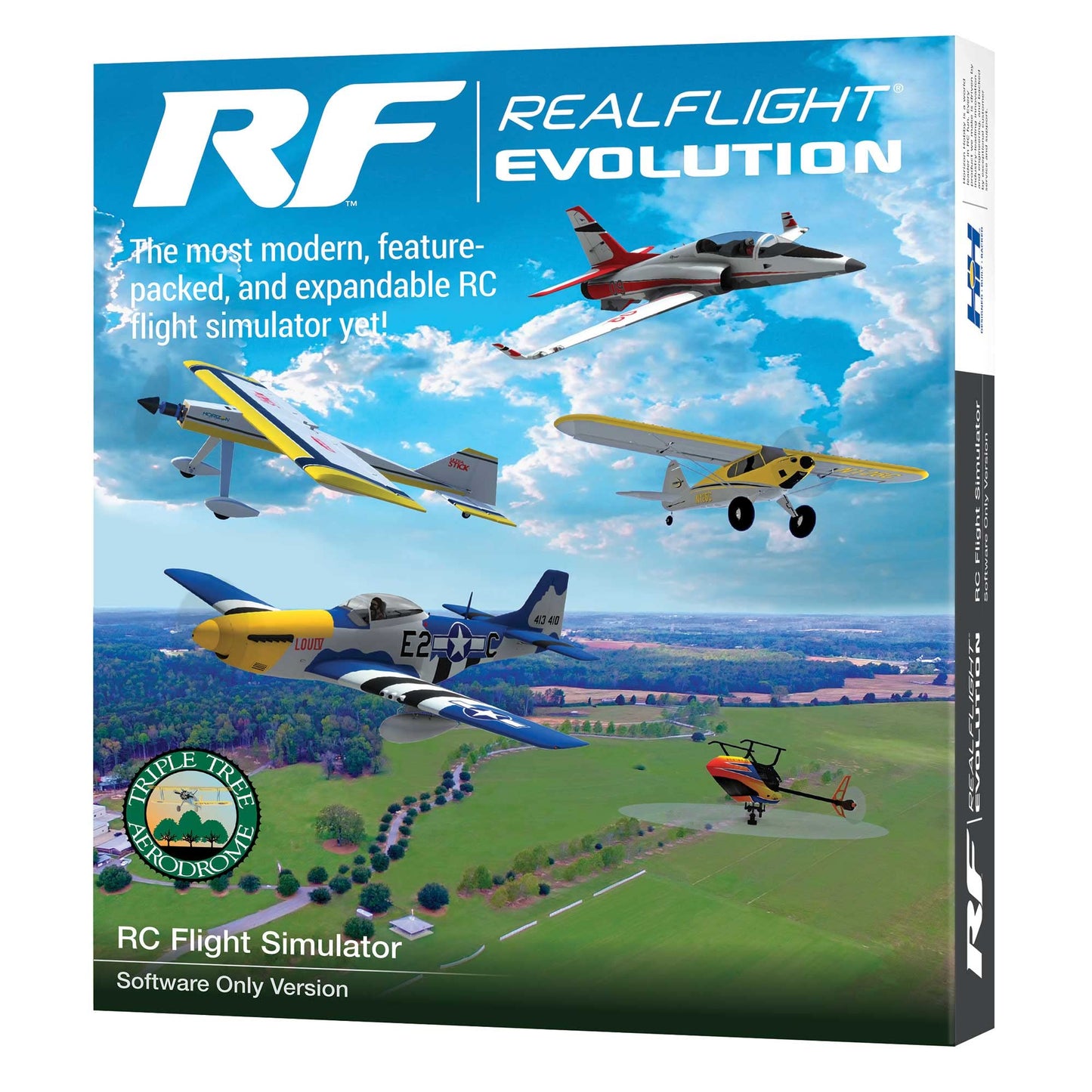 RealFlight Evolution RC Flight Simulator Software RFL2001 - Compatible with VR Headsets & Online Multiplayer Options