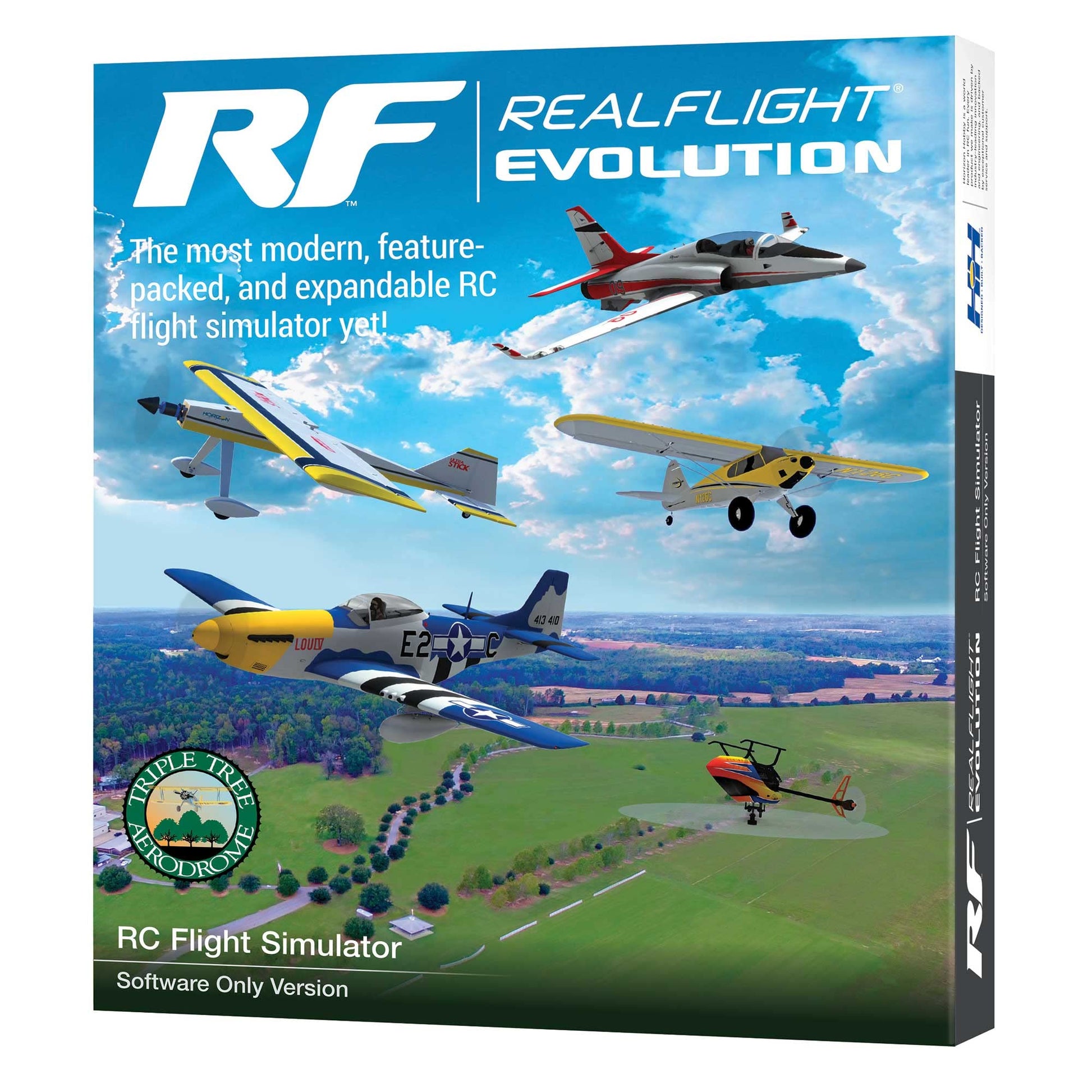 RealFlight Evolution RC Flight Simulator Software RFL2001 - Compatible with VR Headsets & Online Multiplayer Options