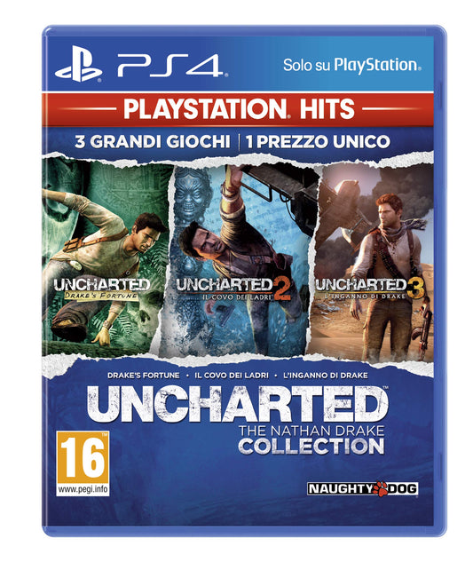 PS4 - Uncharted: The Nathan Drake Collection - Playstation Hits - [PAL ITA - MULTILANGUAGE]