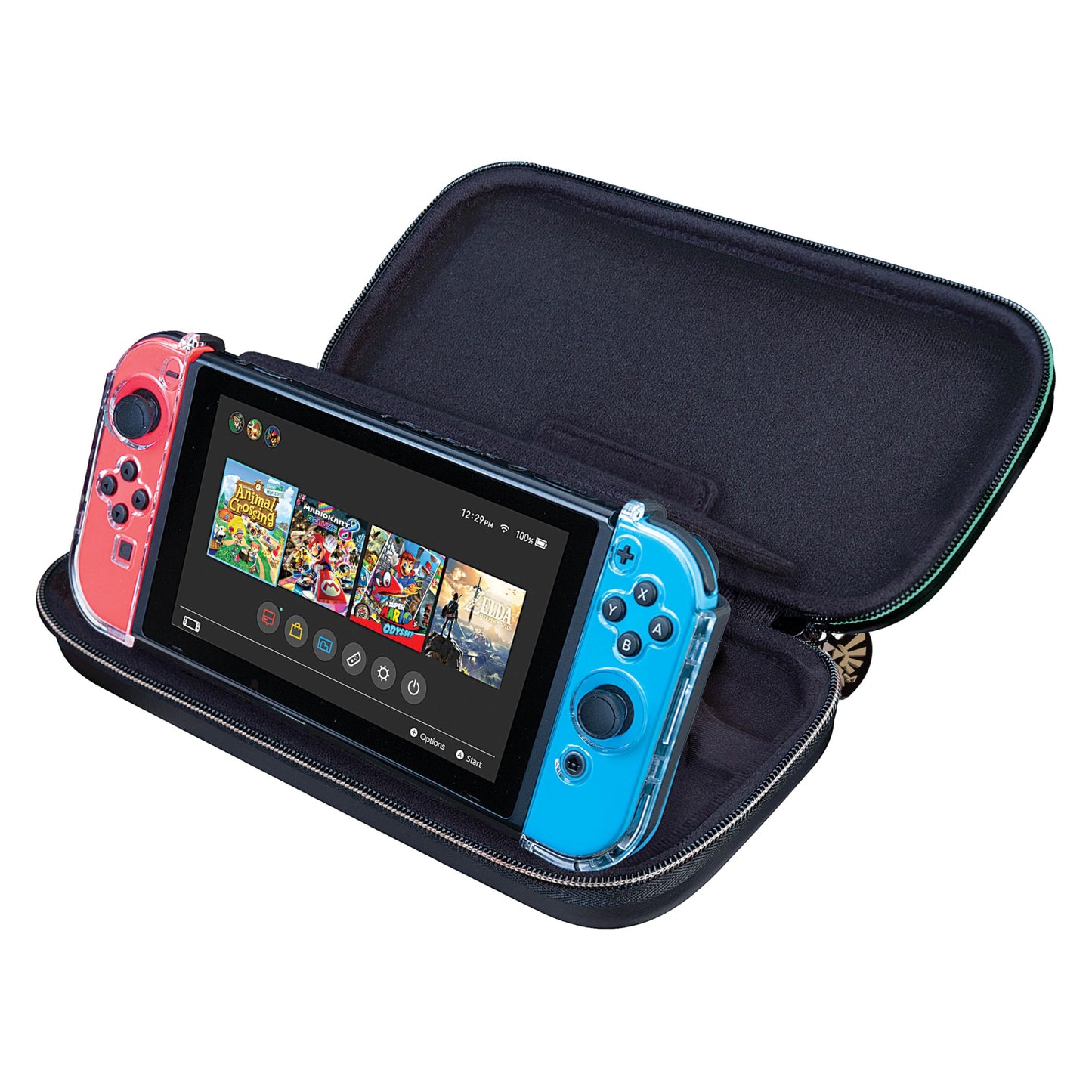 RDS Industries Game Traveler Deluxe Case for Switch - Zelda Tears of the Kingdom - Multicolor - Model NNS433