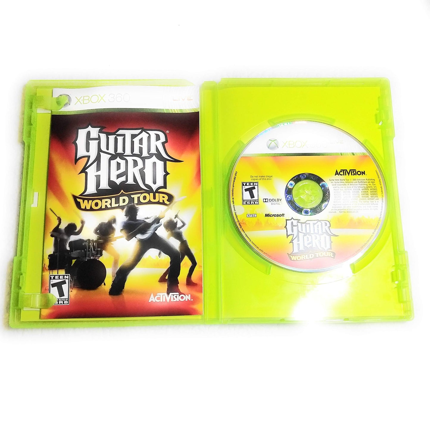 ACTIVISION Guitar Hero World Tour (Renewed) - Classic Music Game for Xbox/PS3