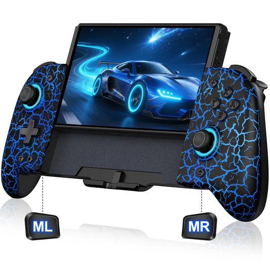 Spican Switch Controllers for Nintendo Switch/OLED  Hall Effect Wireless Pro Controller One-Piece Joypad  Full-Size Ergonomic Handheld Mode Gamepads for Nintendo Switch Games