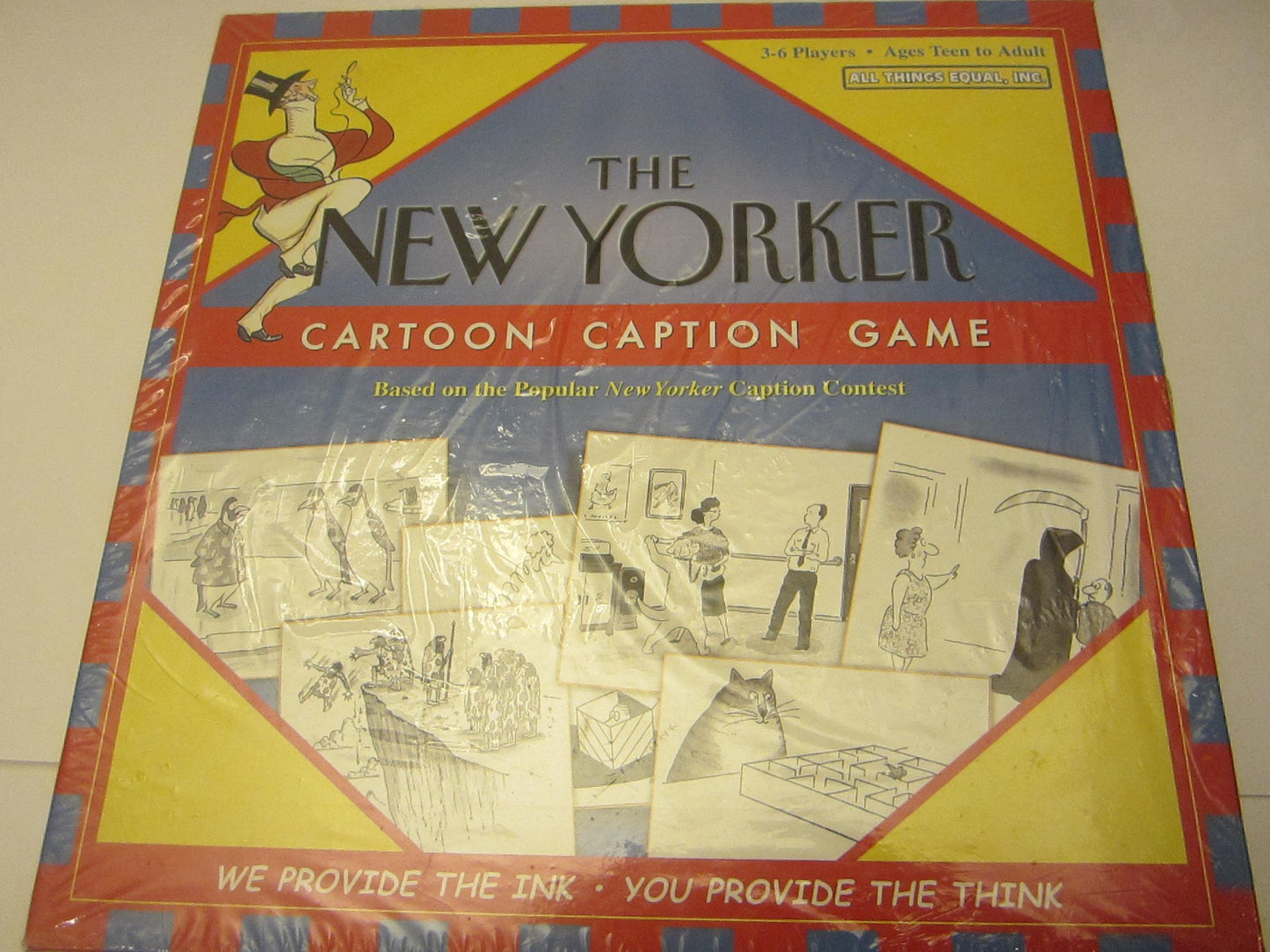 All Things Equal The New Yorker Cartoon Caption Game - Fun Family Party Game, Model 4102557