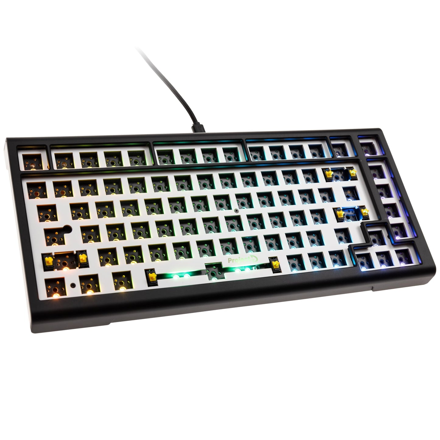 Ducky ProjectD Tinker 75 Barebone RGB Mechanical Keyboard Model 2383AST-ANSI01