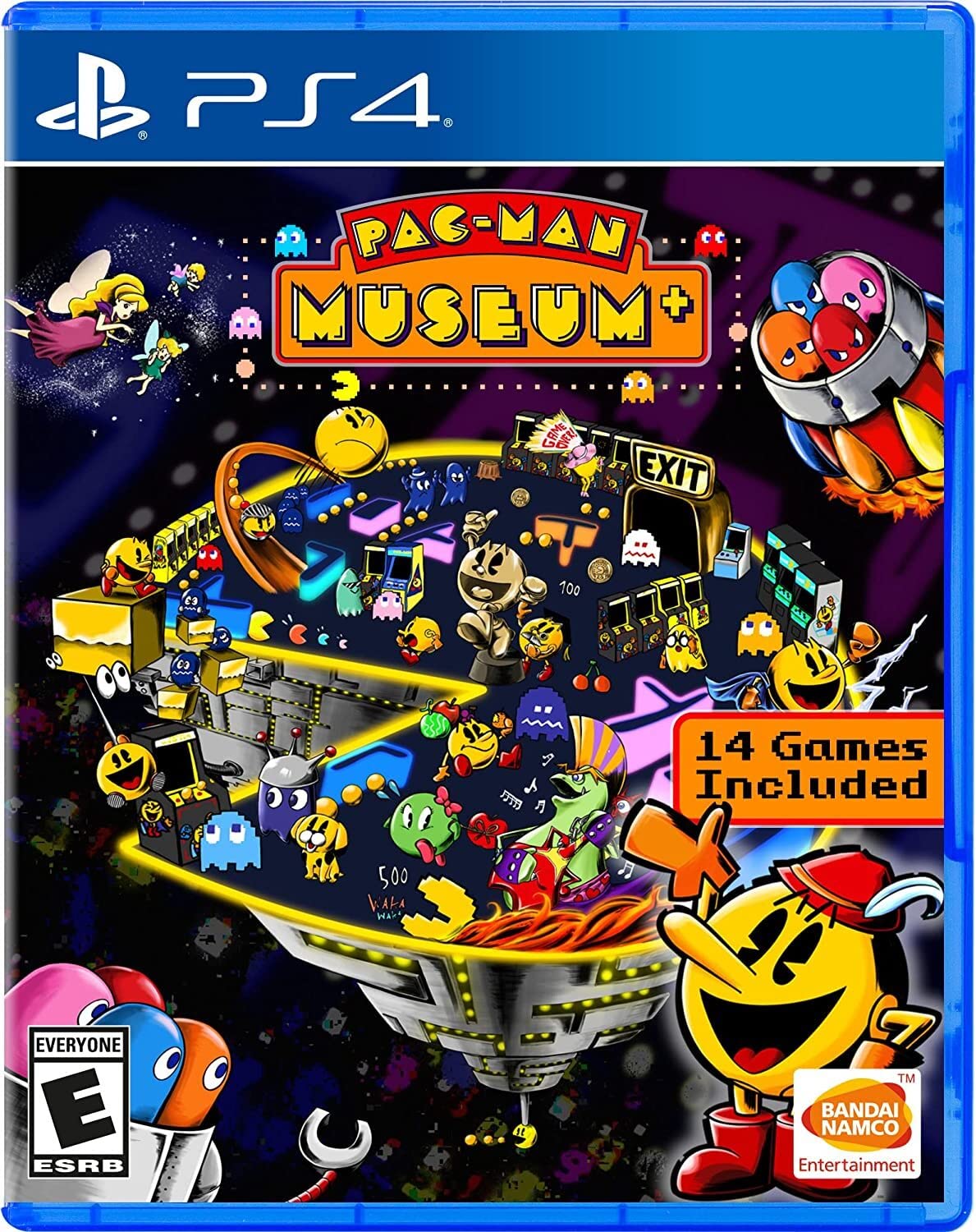 Bandai Namco PAC-MAN MUSEUM + for PlayStation 4 - Multi-Colored, Model 12724