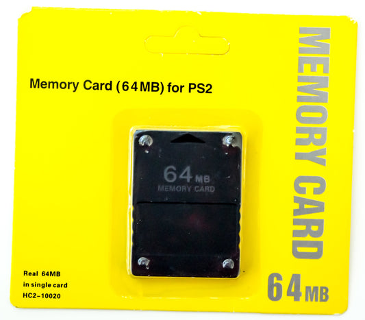Old Skool 64MB Memory Card for Sony PlayStation 2 PS2 - Black, Model OS-2000